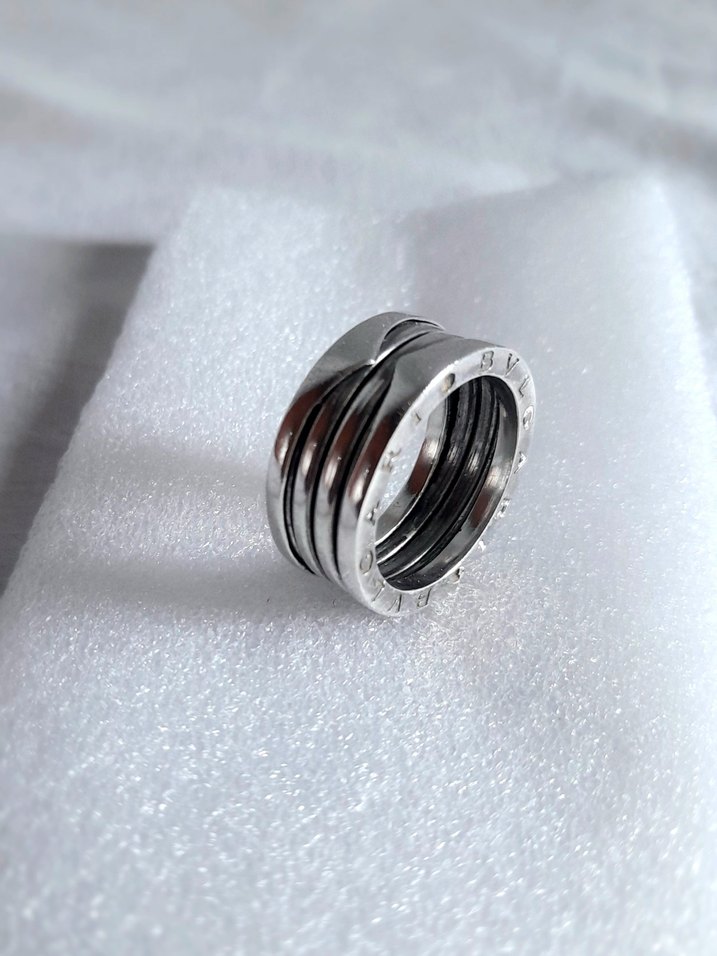 Orjinal Bvlgari Gümüş Yüzük - Görsel 3