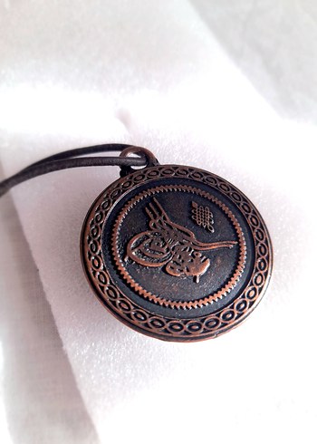 İznik Çini Porselen Kolye Ucu - Görsel 5