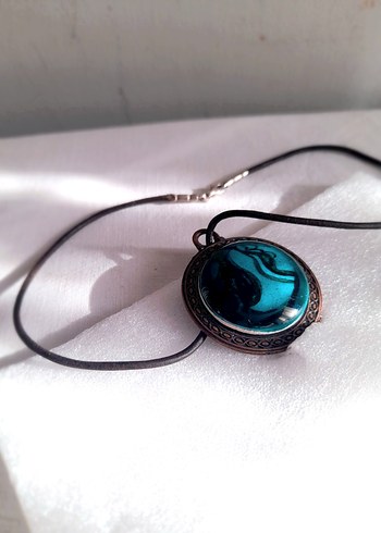 İznik Çini Porselen Kolye Ucu - Görsel 10