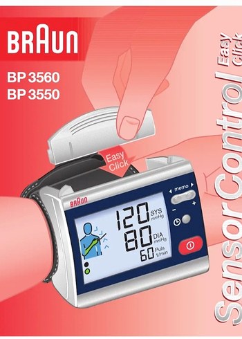 Braun 6084 Bilekten Tansiyon Ölçer.Sıfır, Koruma kılıfındadır. - Görsel 11