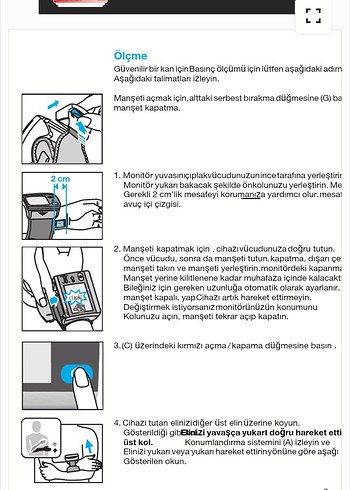 Braun 6084 Bilekten Tansiyon Ölçer.Sıfır, Koruma kılıfındadır. - Görsel 12