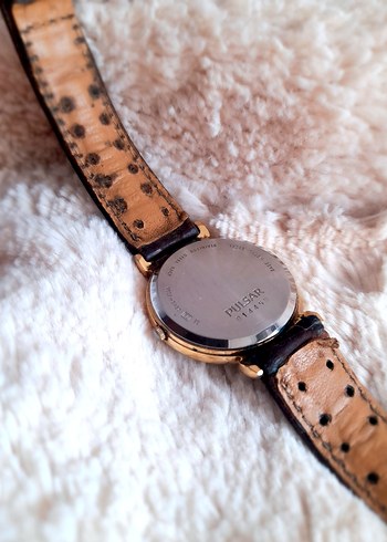 Vintage 90 lar Pulsar Marka Deri Kayışlı Kol Saati - Görsel 11