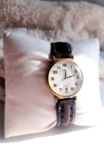 Vintage 90 lar Pulsar Marka Deri Kayışlı Kol Saati - Görsel 4