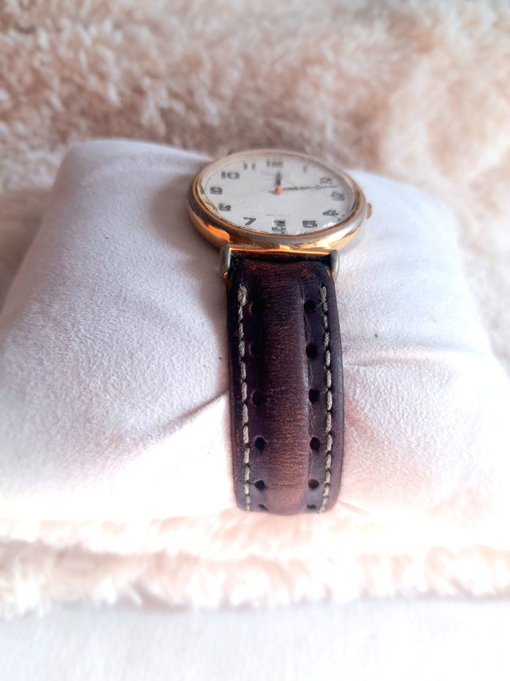Vintage 90 lar Pulsar Marka Deri Kayışlı Kol Saati - Görsel 5