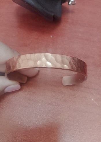 Bakır Bohem Elastik Bilezik