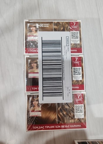 L'Oréal Paris Excellence Saç Boyası 7 Kumral   (3  kutu) - Görsel 3