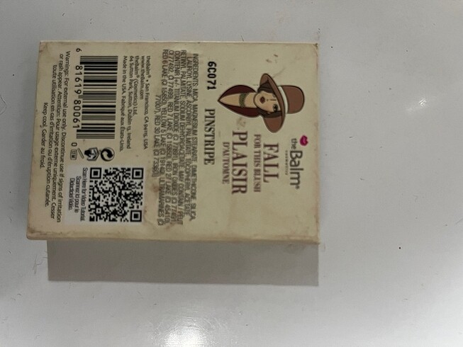  Beden The balm allık
