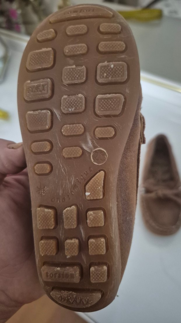 Bohem Tarz Kahverengi Süet Erkek Çocuk Loafer - Görsel 3