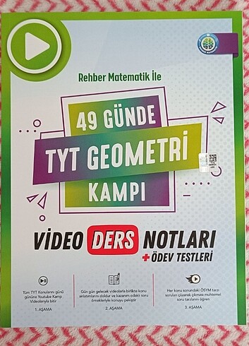 49 Günde Tyt Geometri Kampı Video Ders Kitabı 
