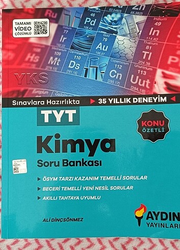 Tyt Kimya Konu Özetli Soru Bankası 