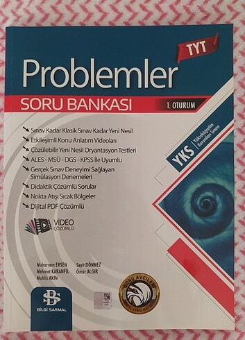 Tyt Problemler Soru Bankası Bilgi Sarmal Yayınları 