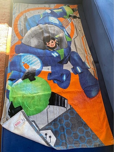 Disney 3'lü Takım şort mayo, üst, havlu - Görsel 5