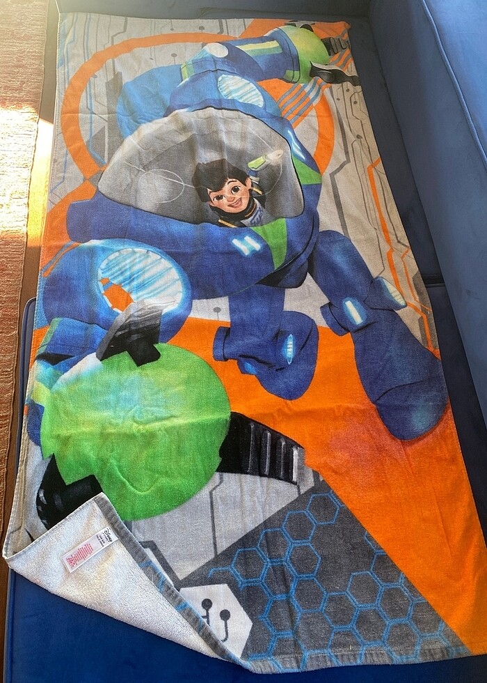 Disney 3'lü Takım şort mayo, üst, havlu - Görsel 5