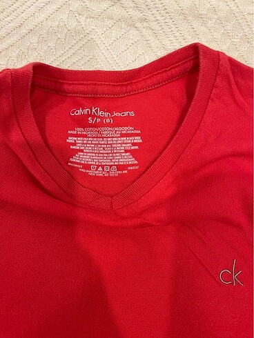 Calvin Klein 8 yaş Ck Calvin Klein Tshirt orijinal
