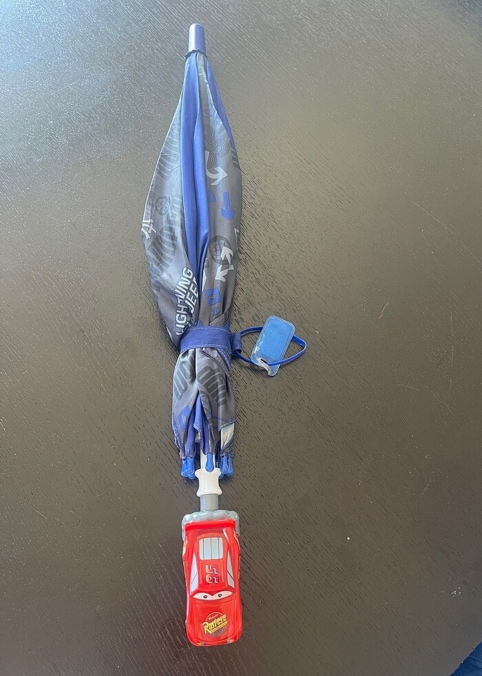Lightning McQueen arabalı çocuk şemsiye - Görsel 4