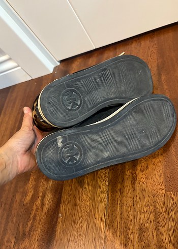 36 Beden Michael Kors Kahverengi Desenli Kadın Spor Ayakkabı