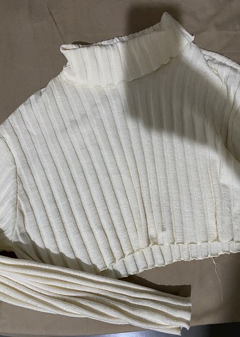 l Beden Zara Kadın Boğazlı crop top
