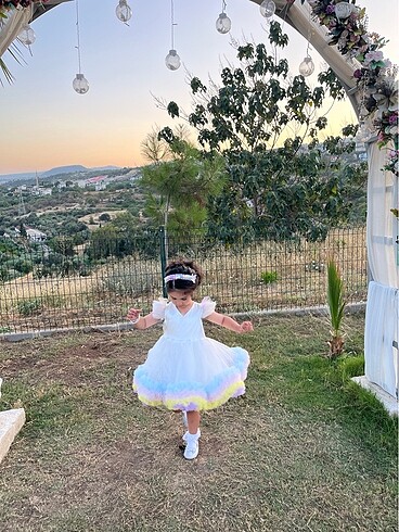 4 Yaş Beden Kız bebek elbisesi