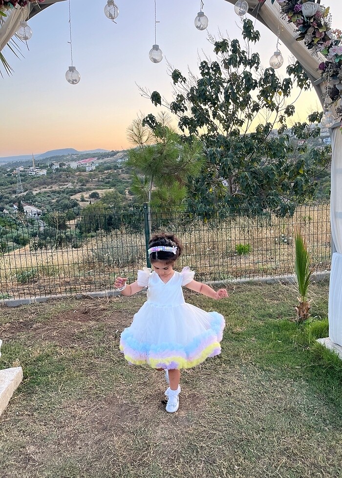 Kız bebek elbisesi - Görsel 3