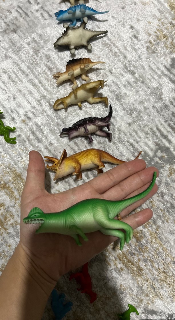 Çok Renkli Dinozor Figürleri Seti - Görsel 5