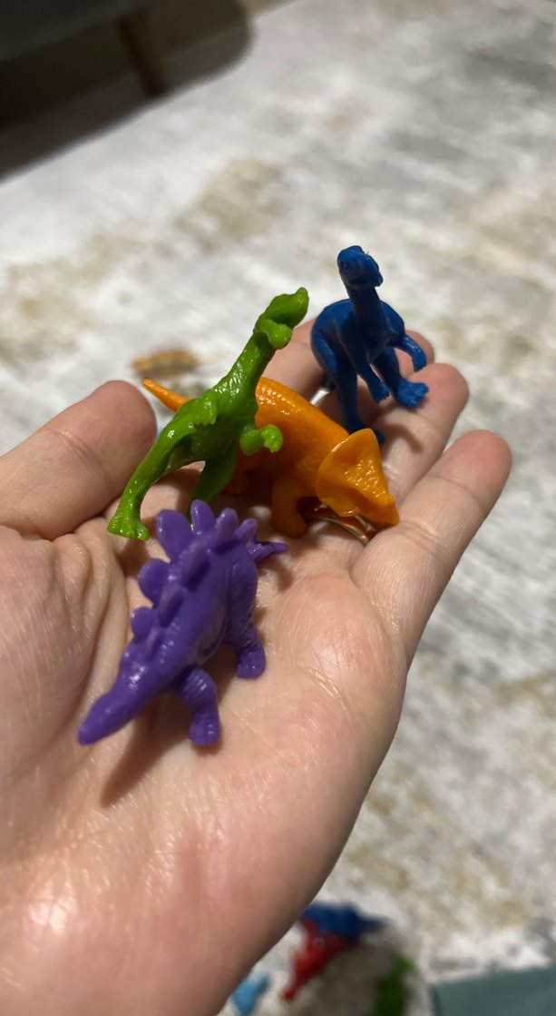 Çok Renkli Dinozor Figürleri Seti - Görsel 4