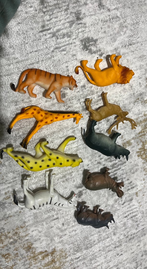 Çok Renkli Hayvan Figürleri Seti - Görsel 4