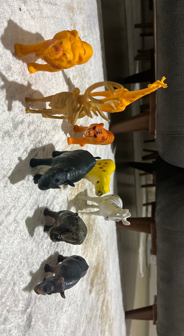 Çok Renkli Hayvan Figürleri Seti - Görsel 2