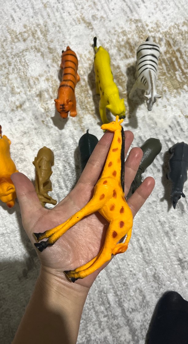 Çok Renkli Hayvan Figürleri Seti - Görsel 3