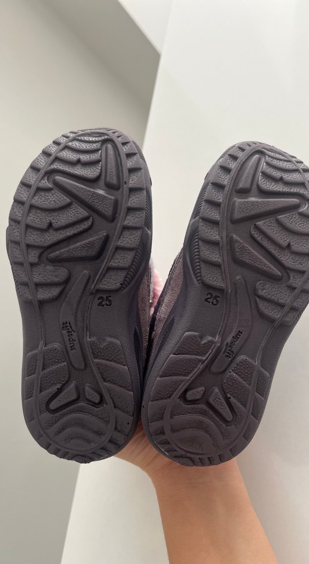 Kız Çocuk Süperfit Mor Baskılı Bot - Görsel 3