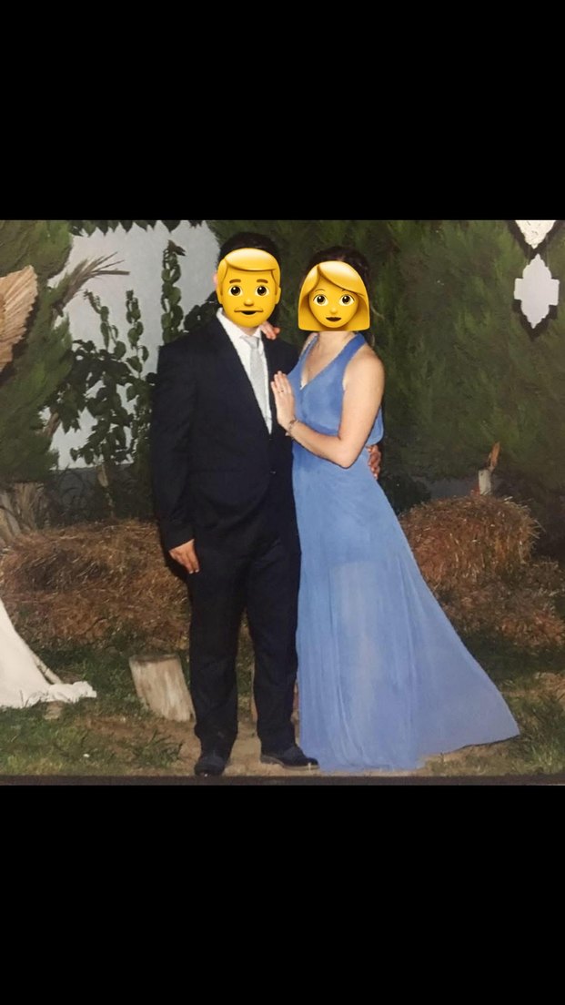 Mavi Drapeli Straplez Uzun Abiye Elbise - Görsel 3