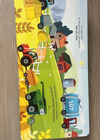 Tak-Cıkar Araçlar Çocuk Kitabı - Görsel 6