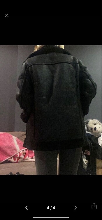 xs Beden siyah Renk stradivarius biker ceket