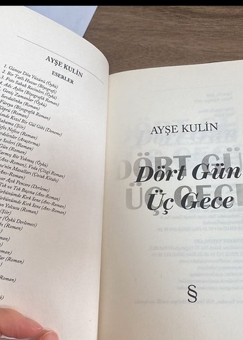 4 Gün 3 Gece - Ayşe Kulin