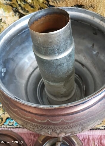 Bakır antika semaver  - Görsel 6