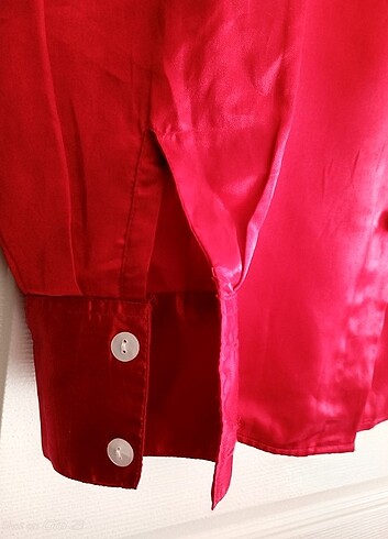 Saten gömlek  - Görsel 3