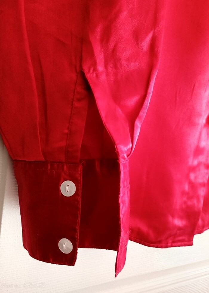 Saten gömlek  - Görsel 3