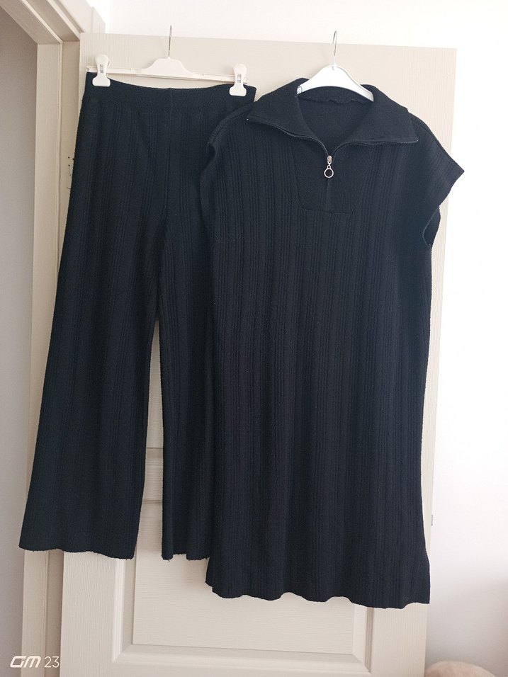 Siyah Triko takım - Görsel 2