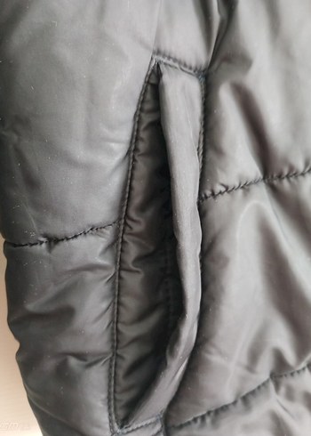 Erkek Çocuk Siyah Fermuarlı Mont - Görsel 7