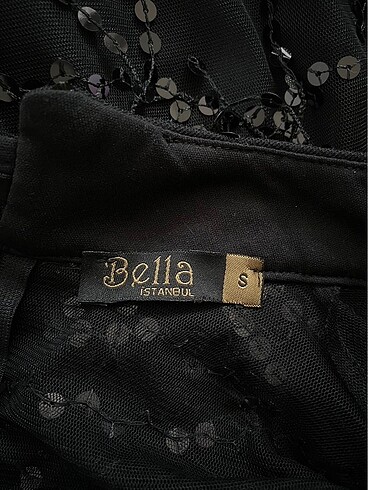 Bel Şerit Pullu Kalem Abiye - Görsel 6