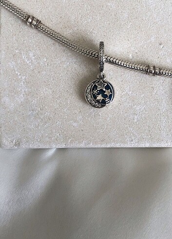 Pandora Vintage gökyüzü charm