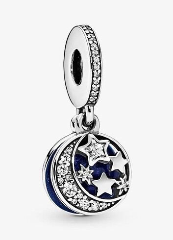 Vintage gökyüzü charm