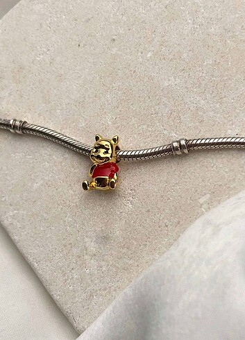 Beden altın Renk Winnie the pooh charm