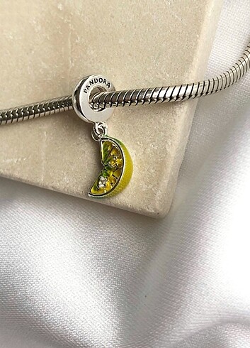  Beden Limon dilimi charm