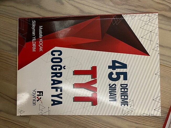 fix yayınları coğrafya deneme tyt kpss