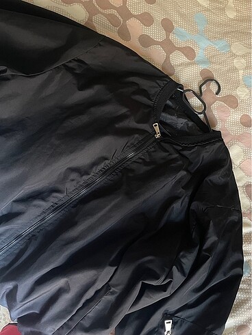 Oversize unisex paraşüt mevsimlik bomber ceket