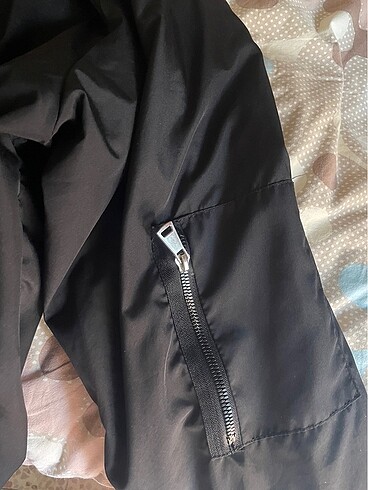Diğer Oversize unisex paraşüt mevsimlik bomber ceket