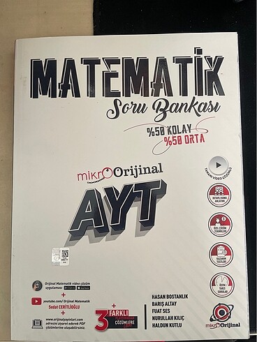 AYT MATEMATİK SORU BANKASI