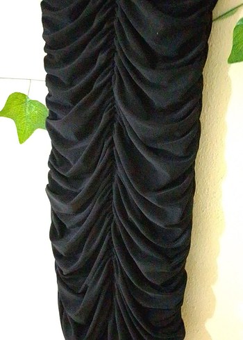 Kadın siyah elbise - Görsel 3