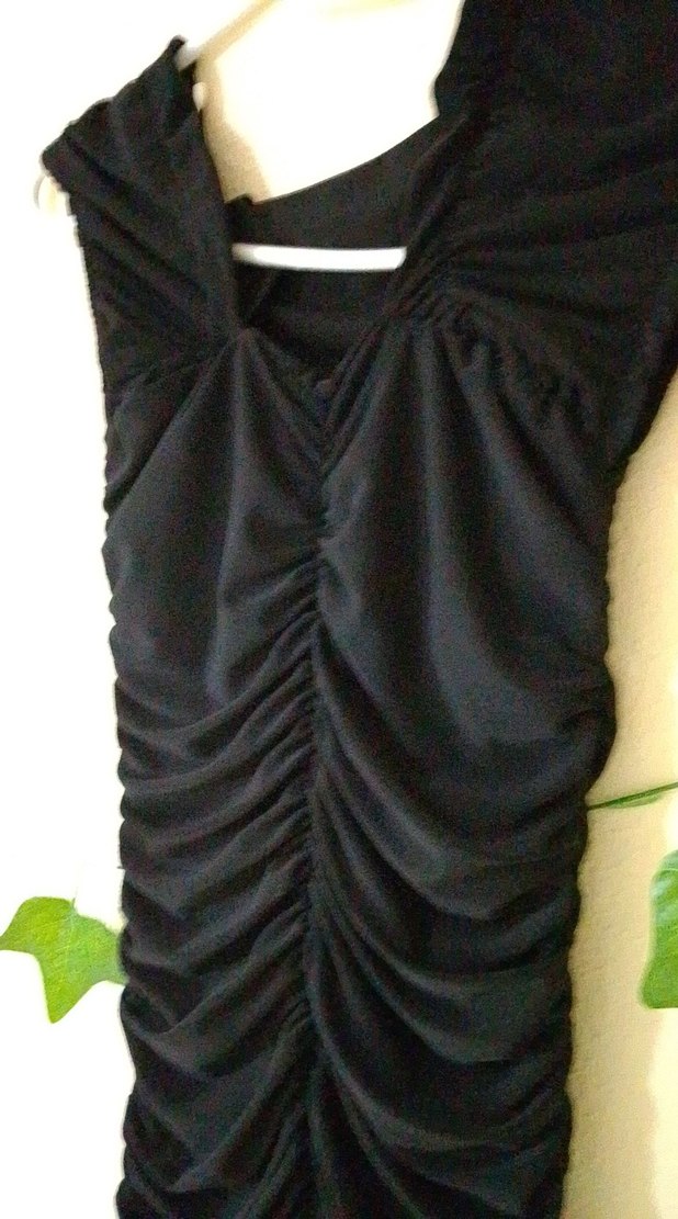 Kadın siyah elbise - Görsel 2