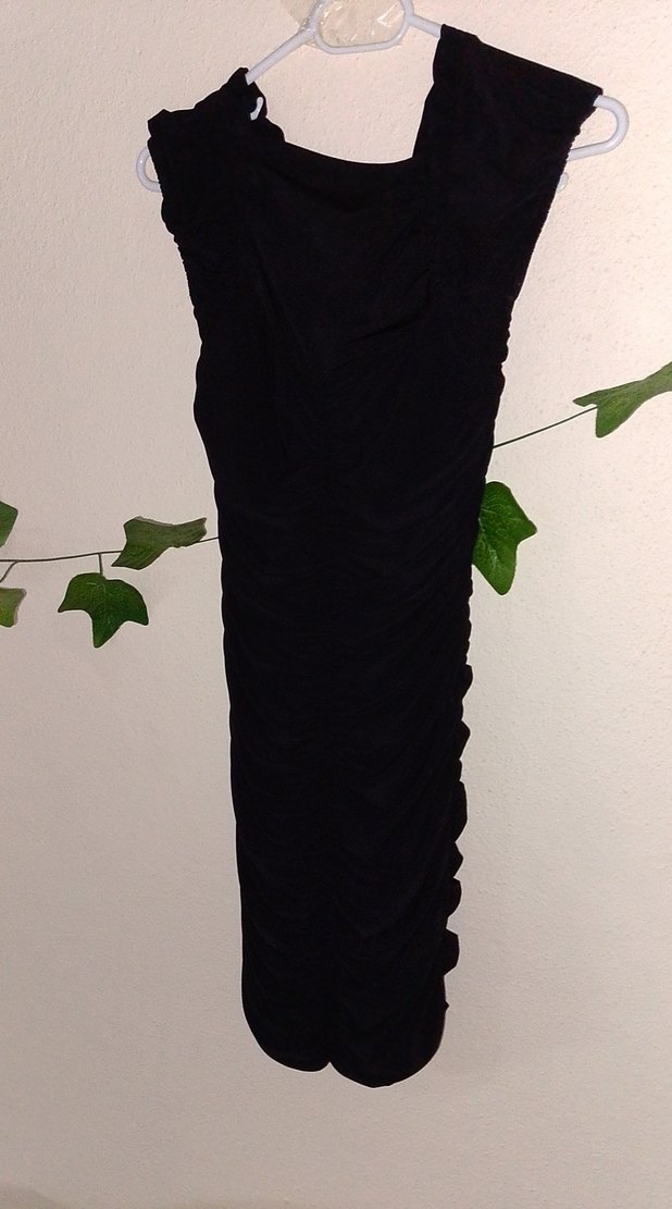 Kadın siyah elbise - Görsel 4